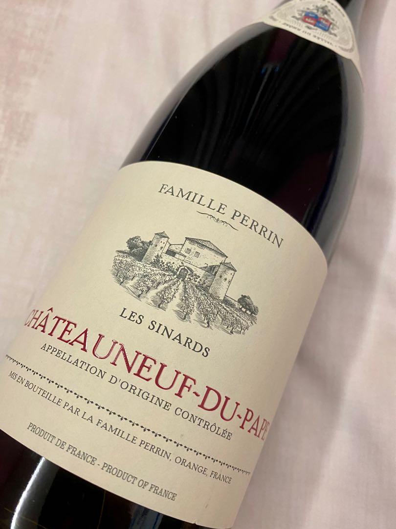 Famille Perrin Chateauneuf Du Pape Les Sinards 17 Food Drinks Beverages On Carousell