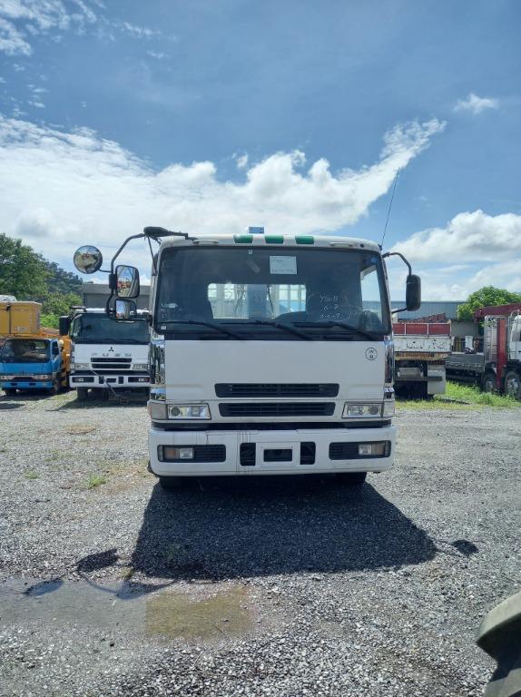 Fuso Self Loader with Boom, Special Vehicles, Heavy Vehicles on Carousell