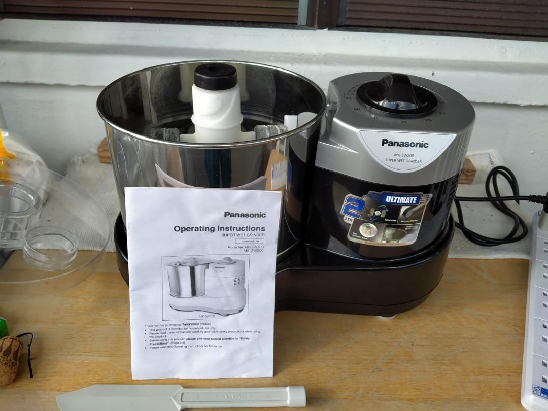 panasonic wet grinder sw200