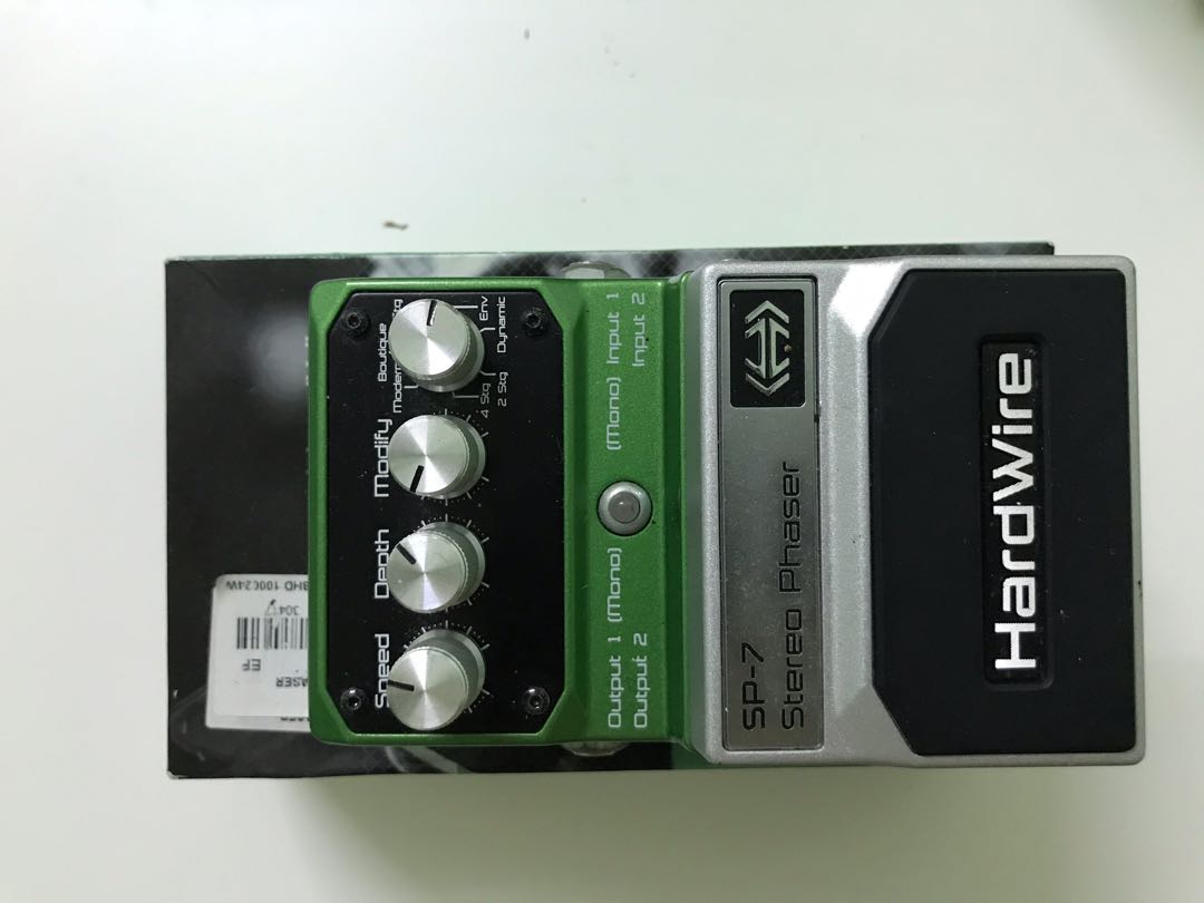 Hardwire SP-7 Stereo Phaser, Hobbies & Toys, Music & Media ...