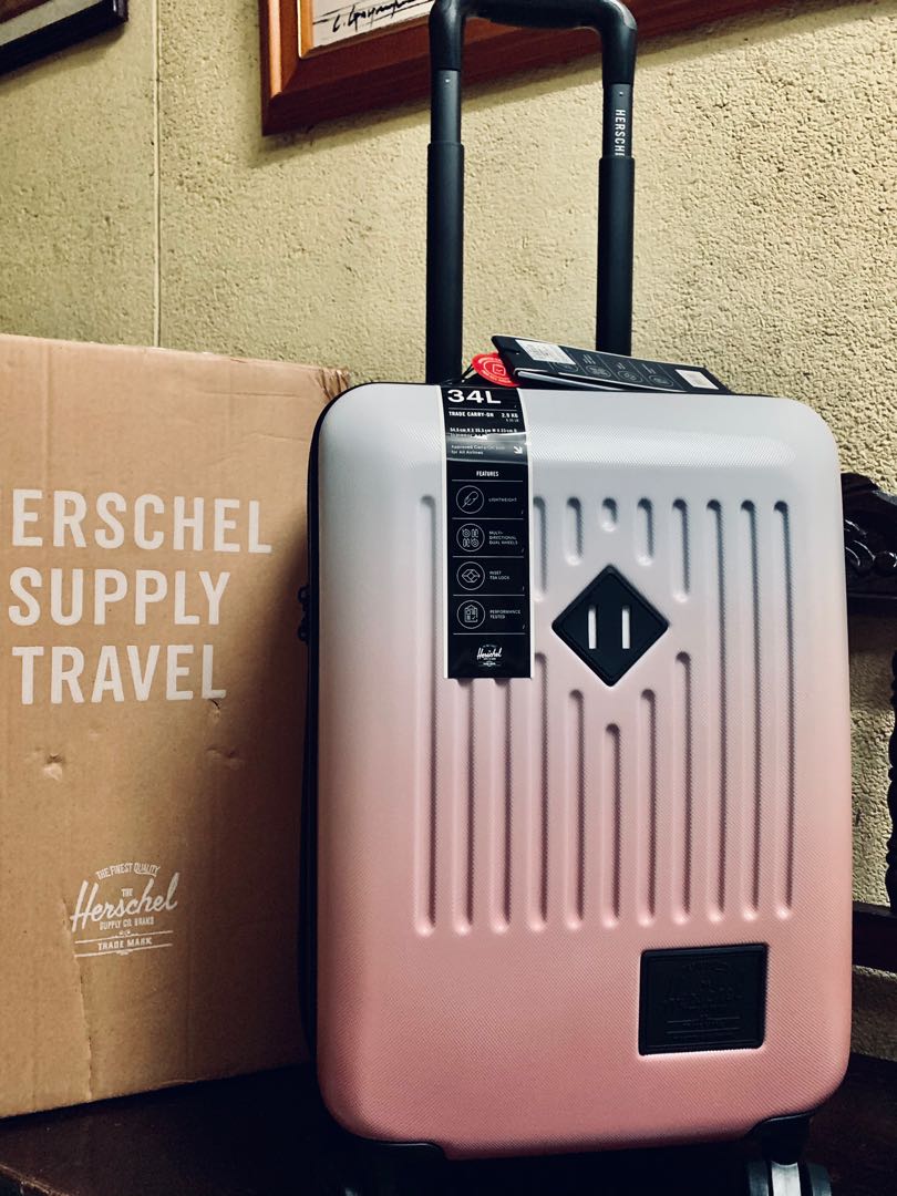 Herschel ash hot sale rose luggage