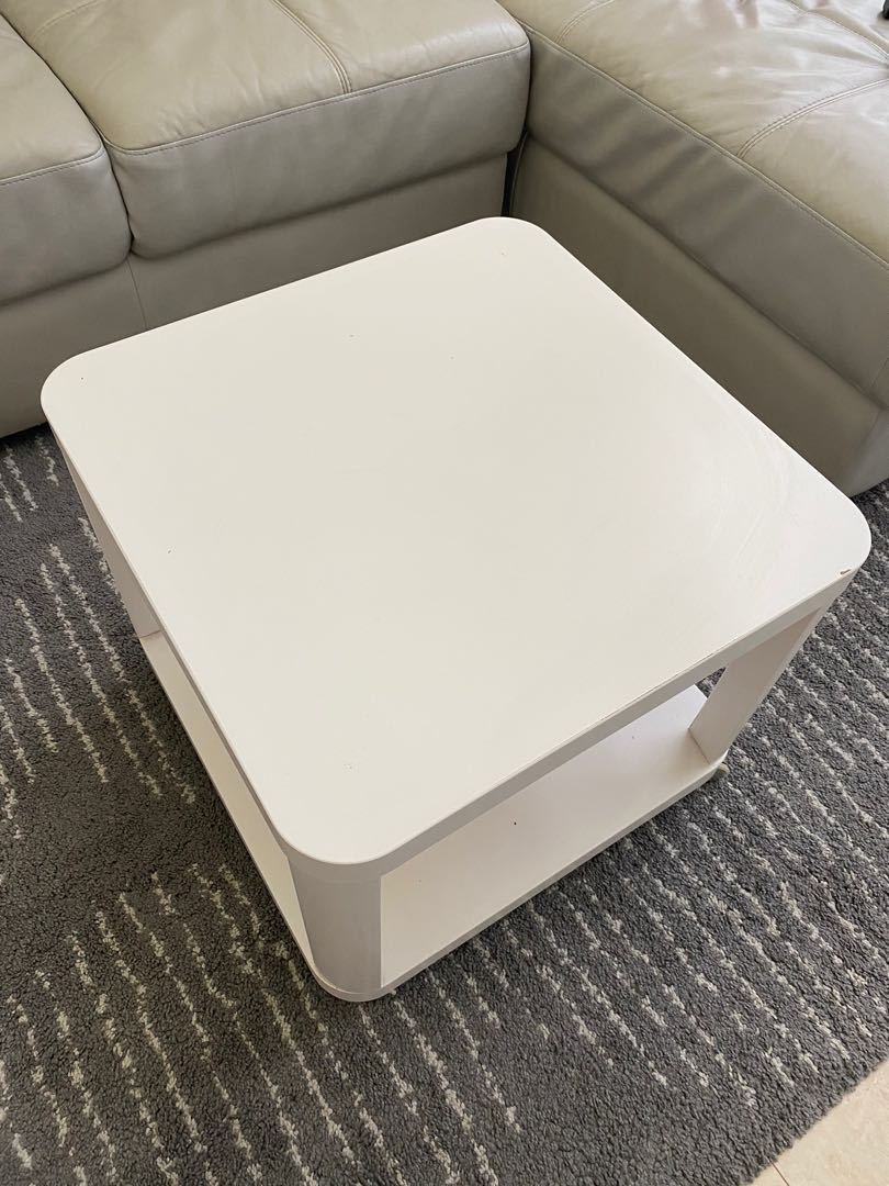 Ikea living room table white, Furniture & Home Living, Furniture