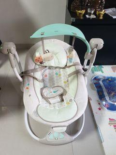 ingenuity swing mobile not spinning