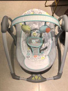 ingenuity swing mobile not spinning