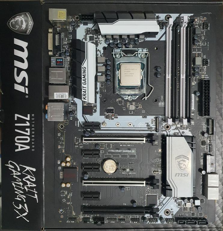 I5 6600k motherboard outlet