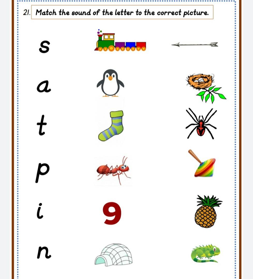 Jolly Phonics St Group Review Interactive Worksheet Jolly Phonics | My ...