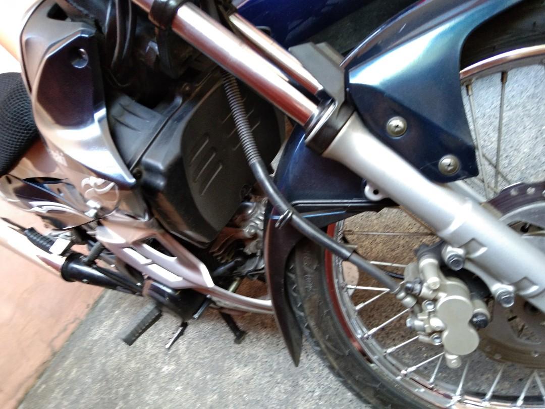 Kawasaki fury 125 front shock hot sale