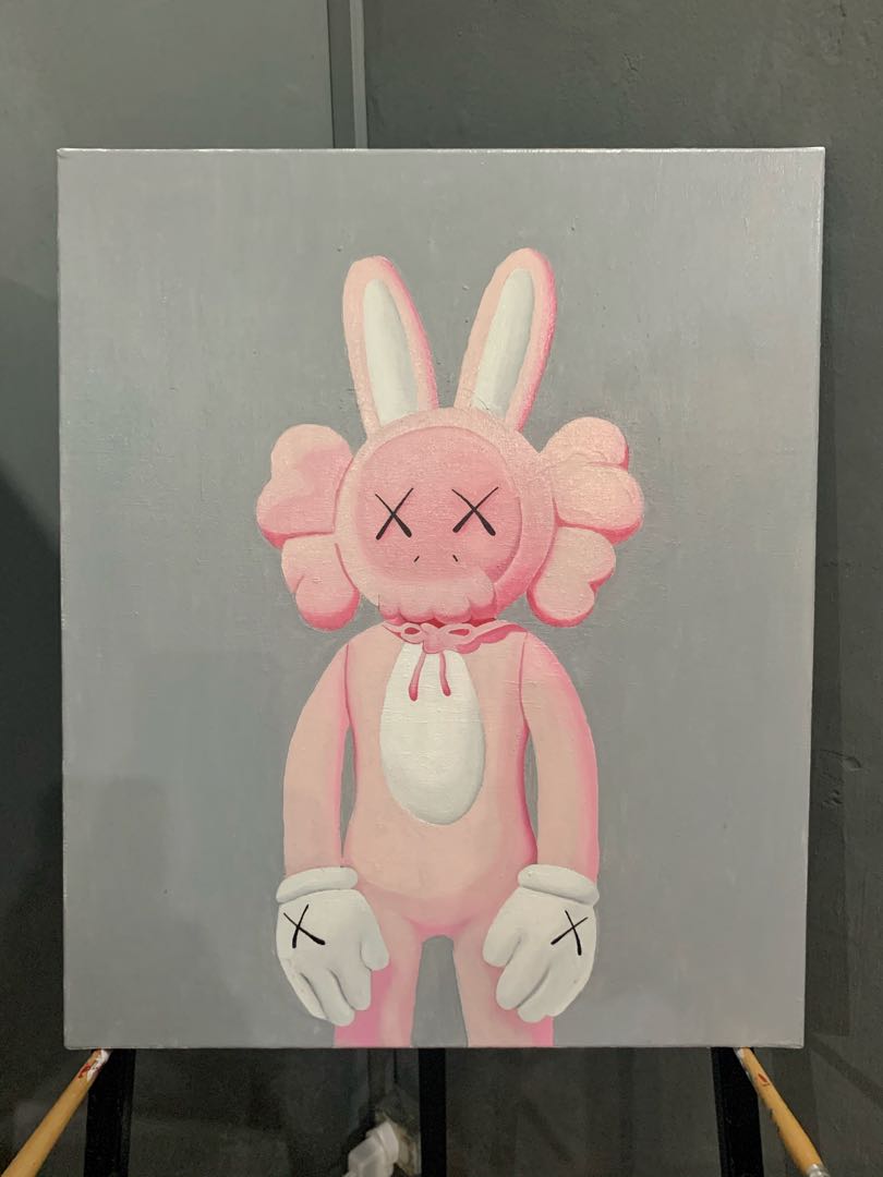 Kaws Painting Hobbies Toys Stationery Craft Art Prints On   Kaws Painting 1606235126 B3cc9ed2 