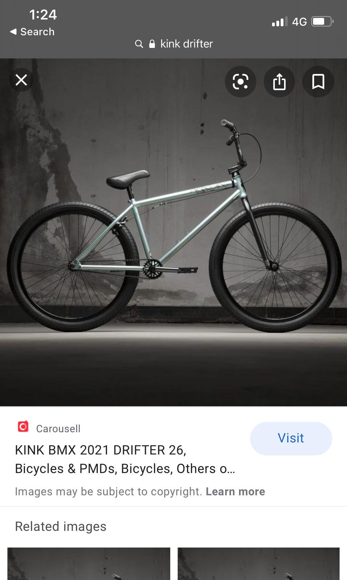 Kink top bmx 26
