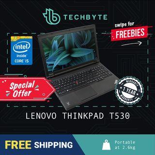 Lenovo Thinkpad T530 - Core i5 3320M - 8GB RAM - 128GB SSD
