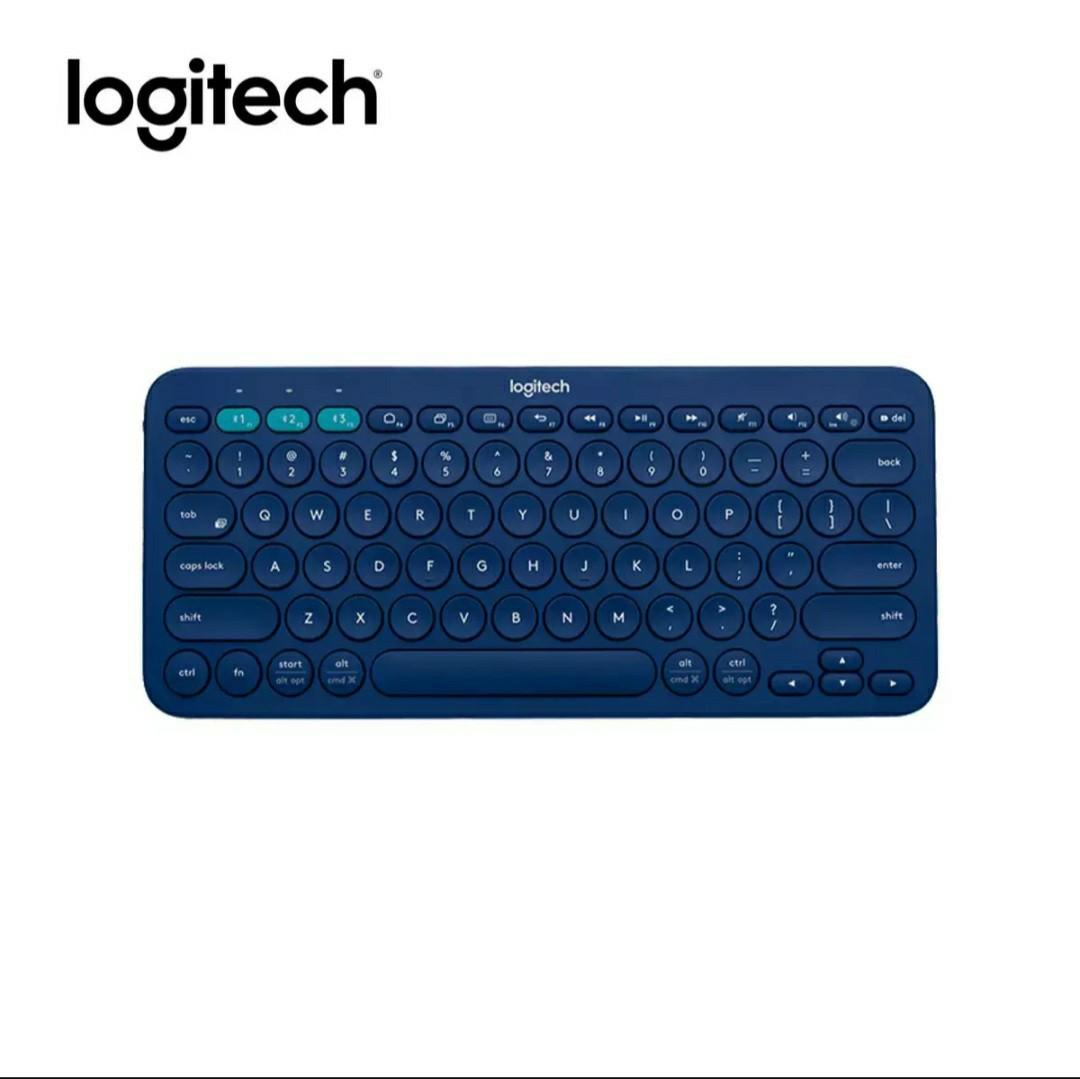 Logitech K380 Multi Device Bluetooth Keyboard Blue Electronics Computer Parts Accessories On Carousell Logitech K380 Multi Device Bluetooth Keyboard Blue Electronics Computer Parts Accessories On Carousell