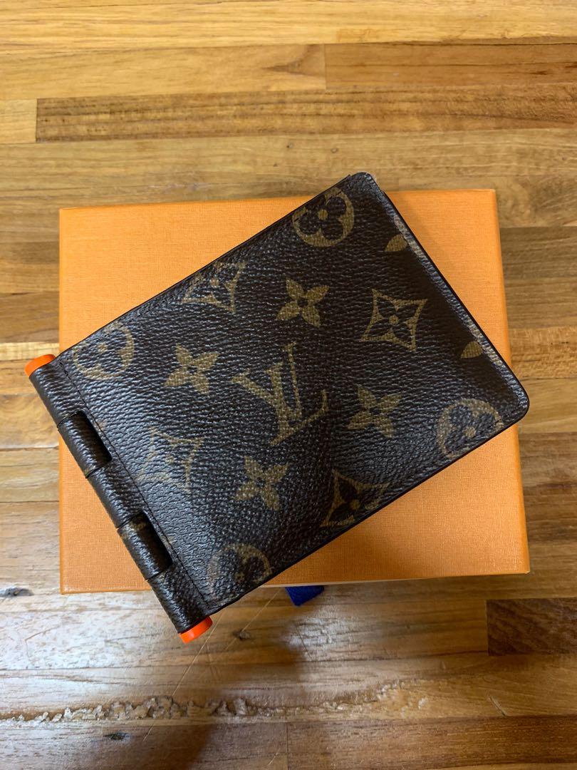 Louis Vuitton x Virgil Abloh hinge wallet Carousell