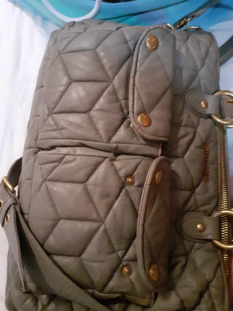 Miu miu diaper bag