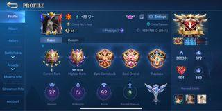 Mobile Legend Account cheap