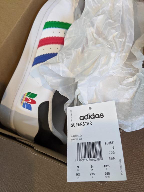 adidas superstar shoes men's white