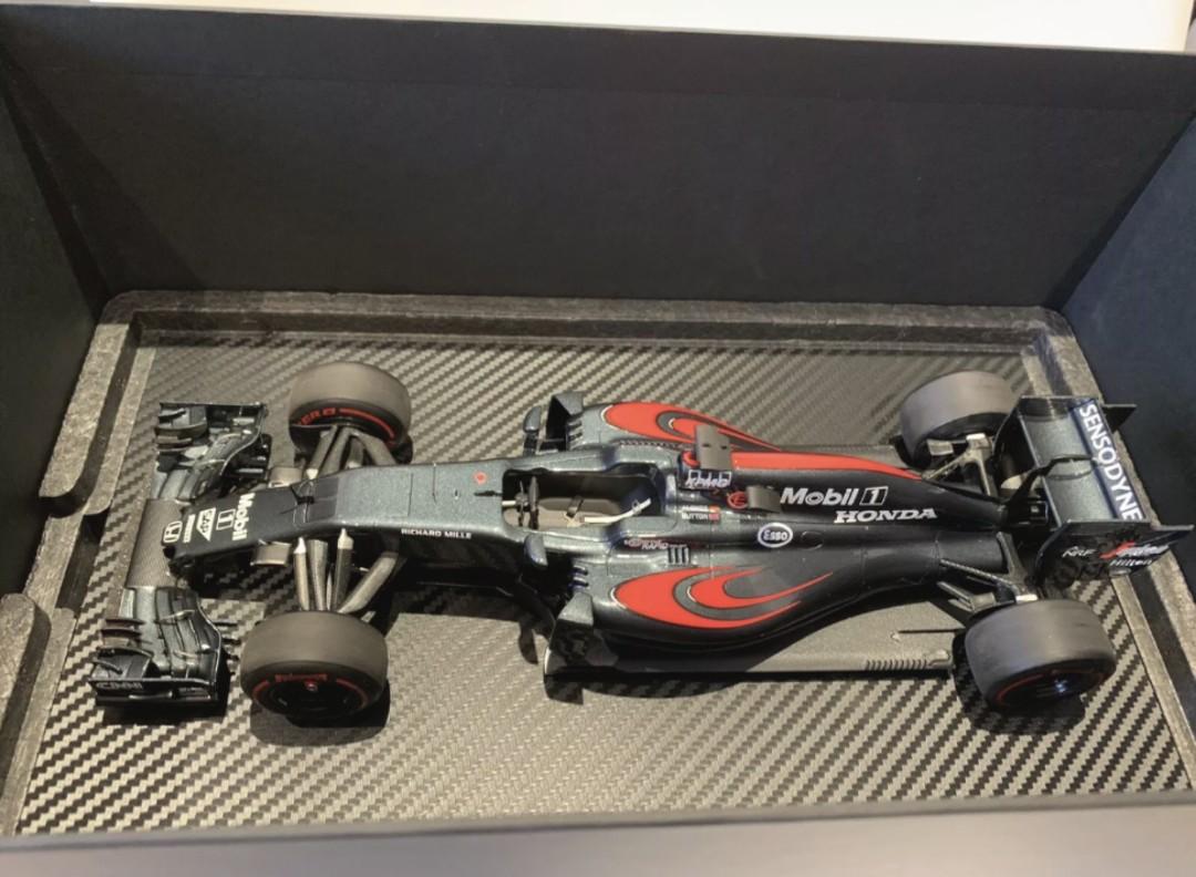 New Richard Mille McLaren Carbon Fiber F1 Car Model, Luxury, Watches on
