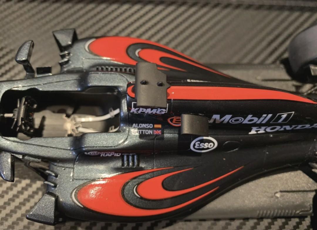 New Richard Mille McLaren Carbon Fiber F1 Car Model, Luxury, Watches on