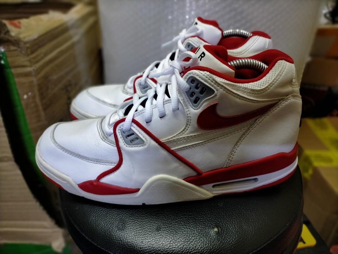 Nike air flight deals 89 white red