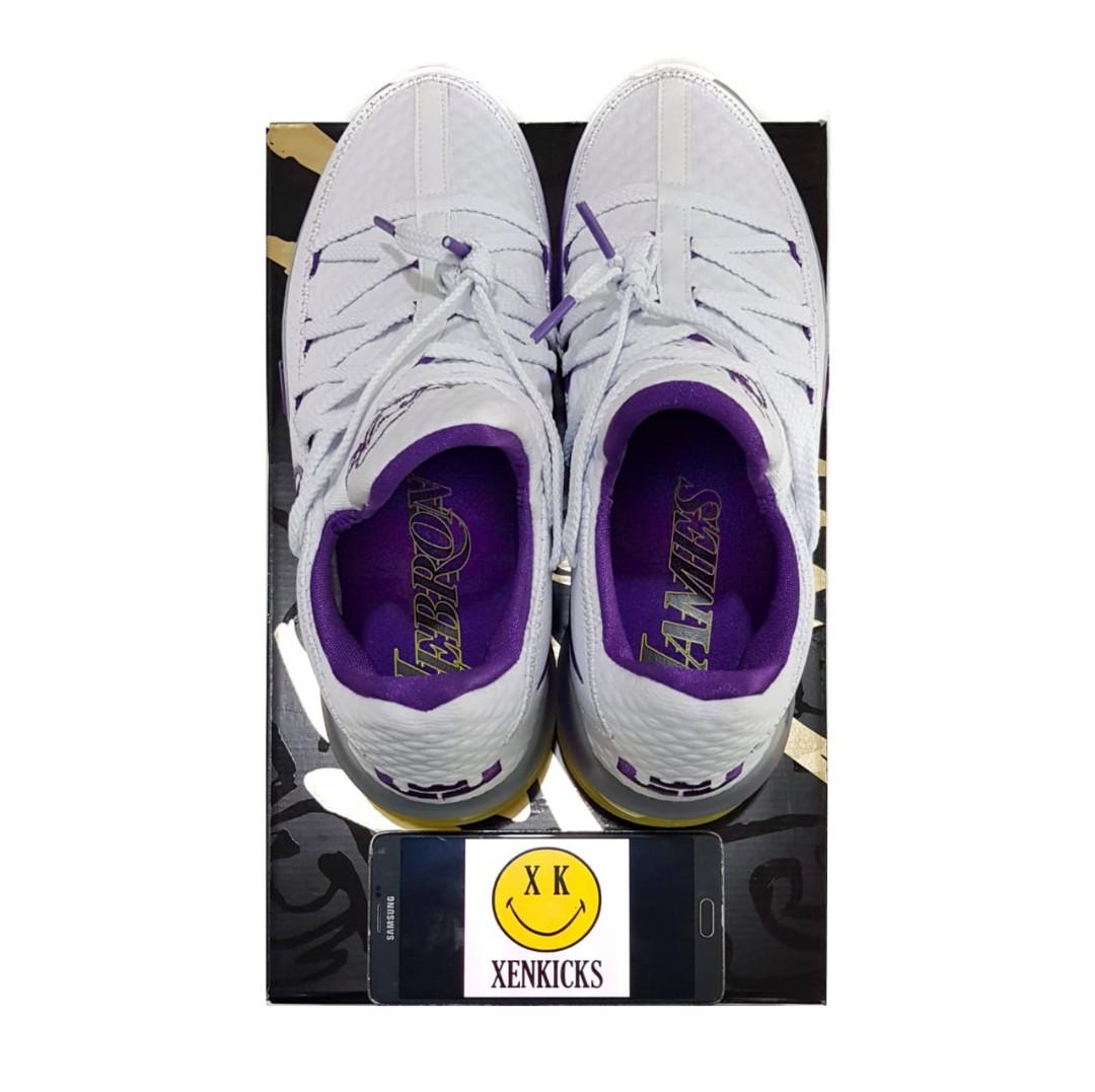 Nike LeBron 17 “What The” Lakers Purple/Yellow For Men