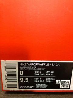 Nike Vaporwaffle/ Sacai US 8