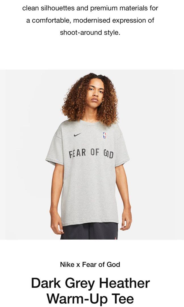 nike fear of god t shirt