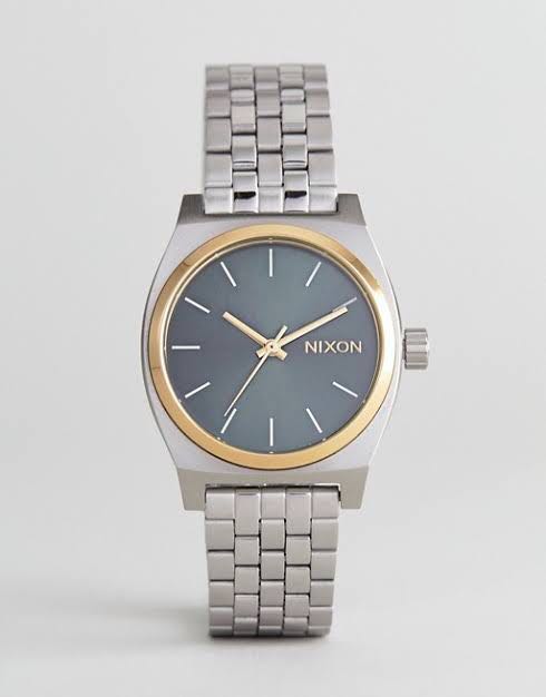 Jual NIXON NIXON SMALL TIME TELLER GOLD / SILVER / SILVER Original | ZALORA  Indonesia ®
