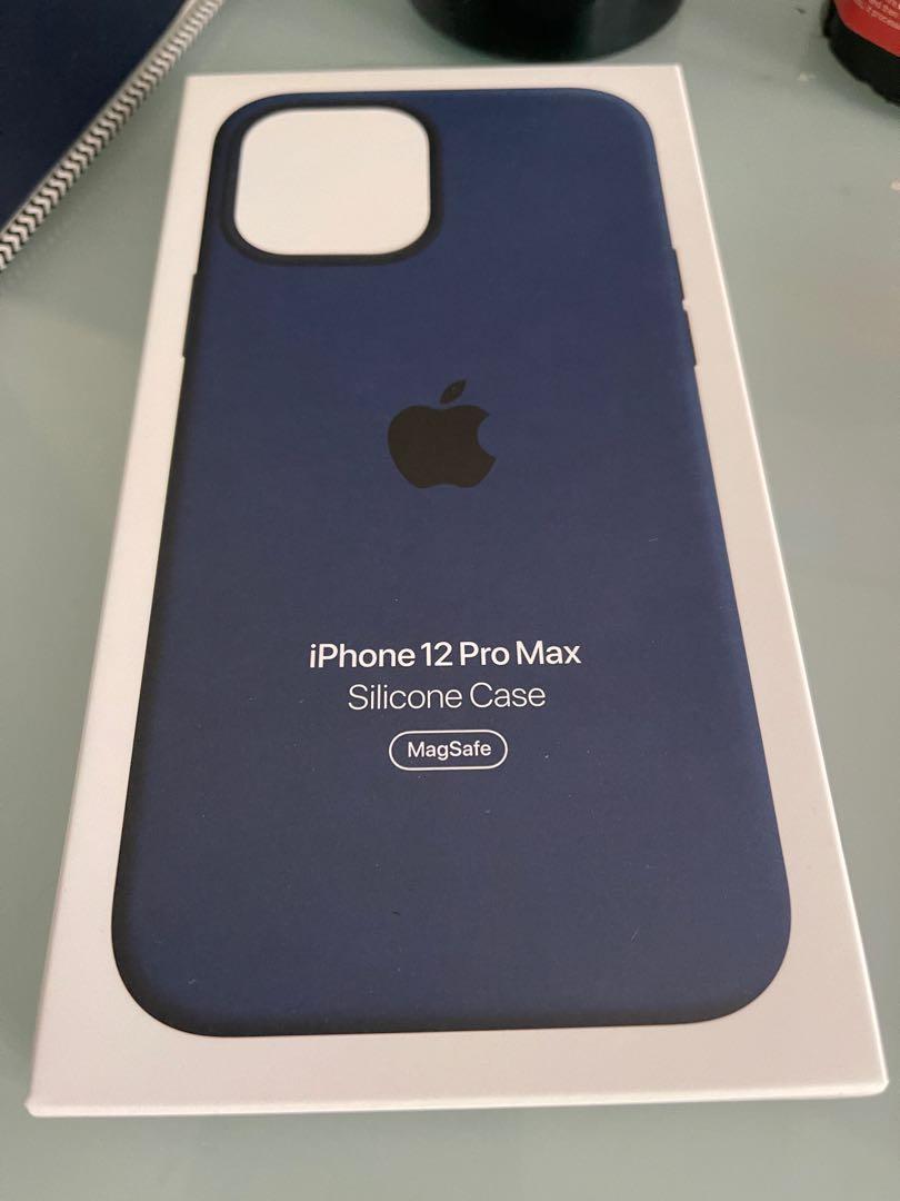 Original Apple Iphone 12 Pro Max Deep Navy Silicon Case Mobile Phones Gadgets Mobile Gadget Accessories Cases Sleeves On Carousell