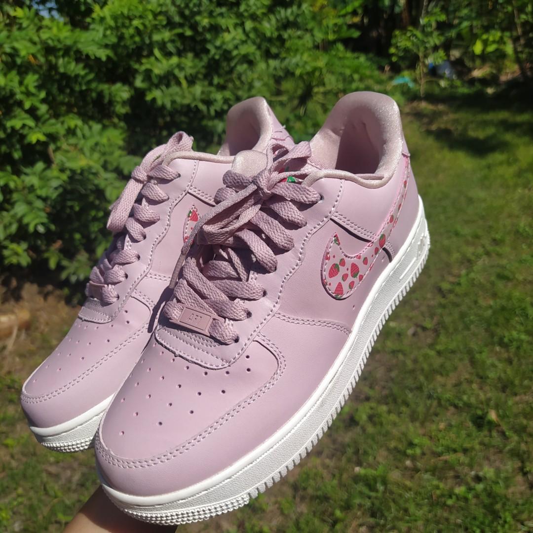 strawberry air force ones