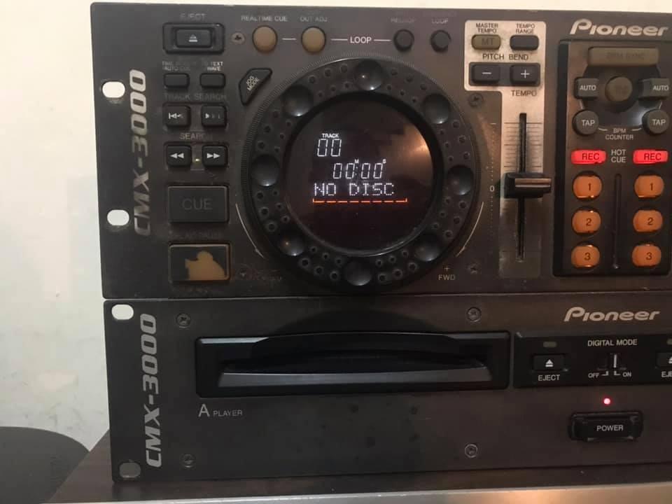 Pioneer CMX 3000 DJ‐CDプレーヤー