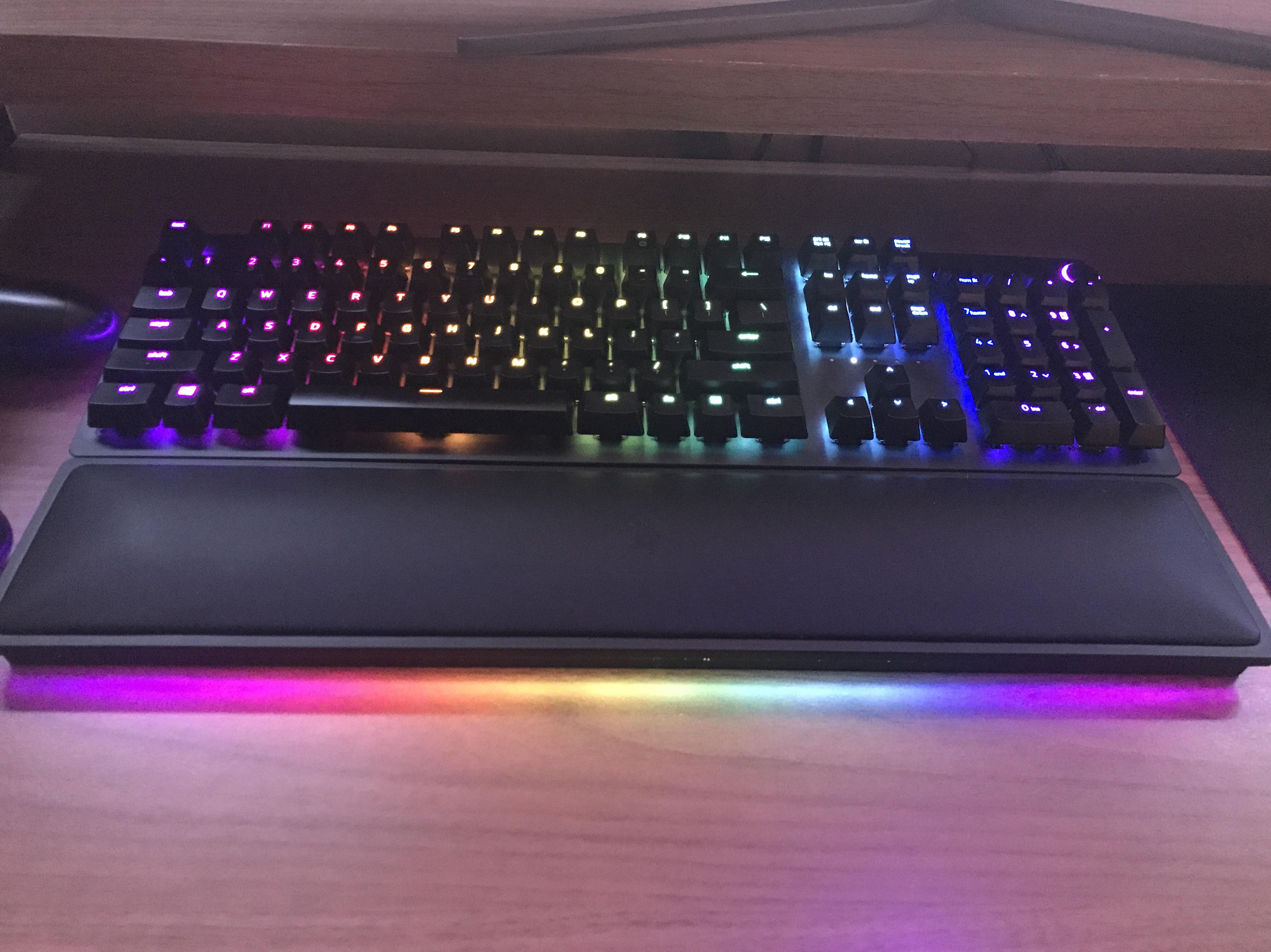 Razer Huntsman Elite Linear With Free Pbt Keycaps Set Computers And Tech Parts And Accessories 5740
