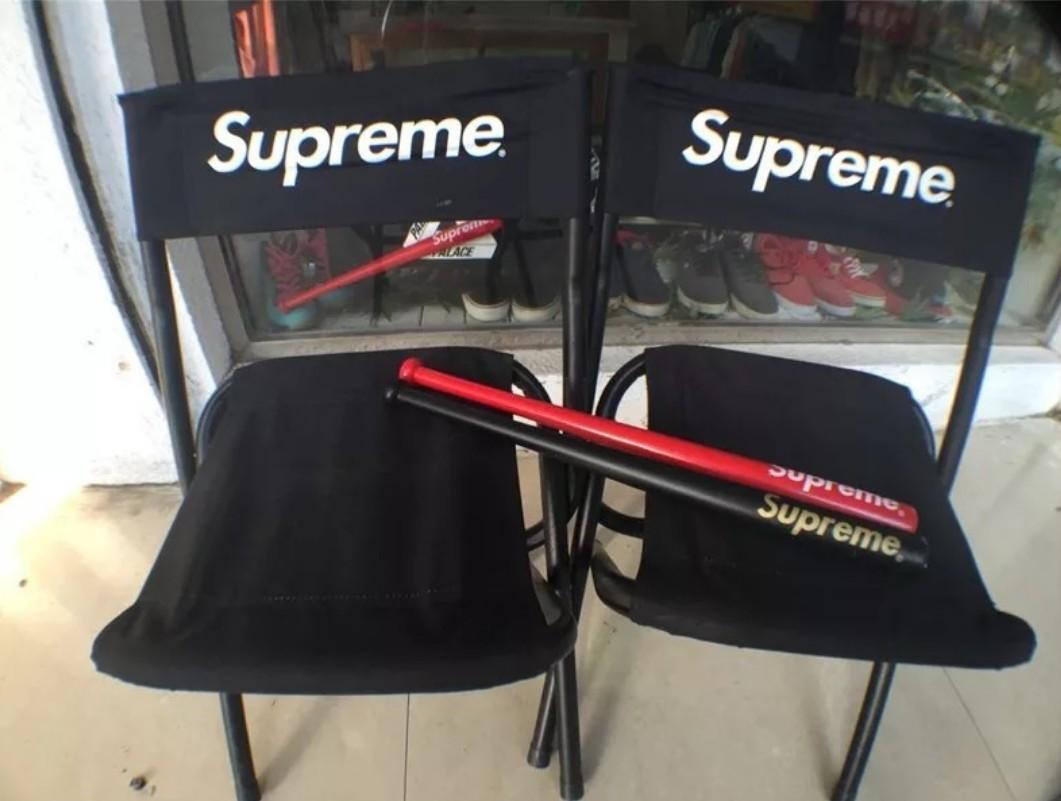 Ready Stock Supreme Coleman Folding Chair HK AAA