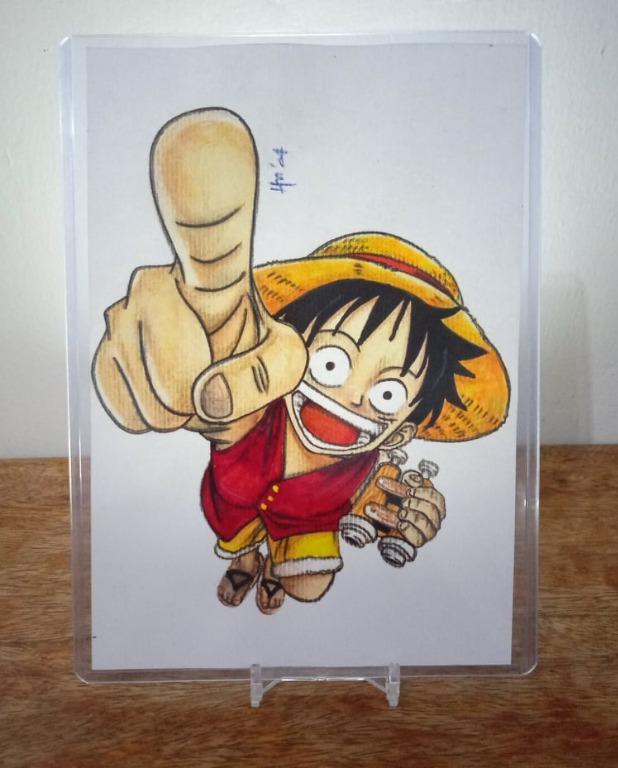 Real Drawing Manual One Piece Monkey D Luffy Hobbies Toys Stationary Craft Art Prints On Carousell