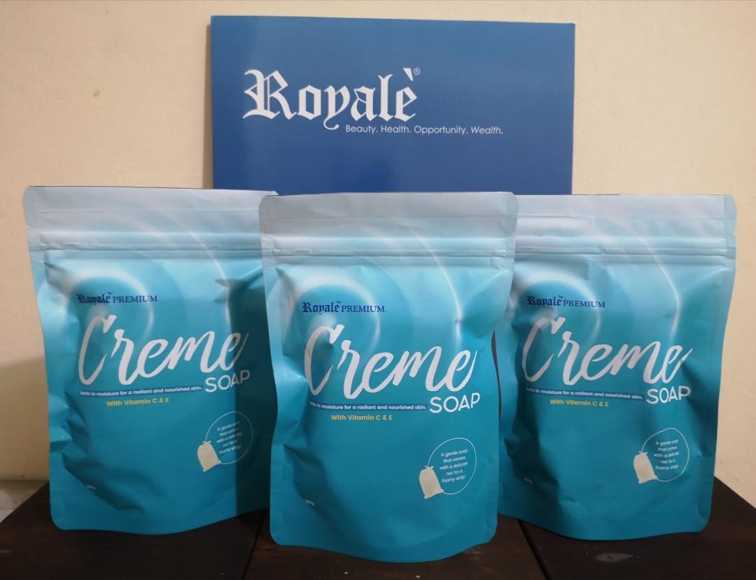 royale premium creme soap
