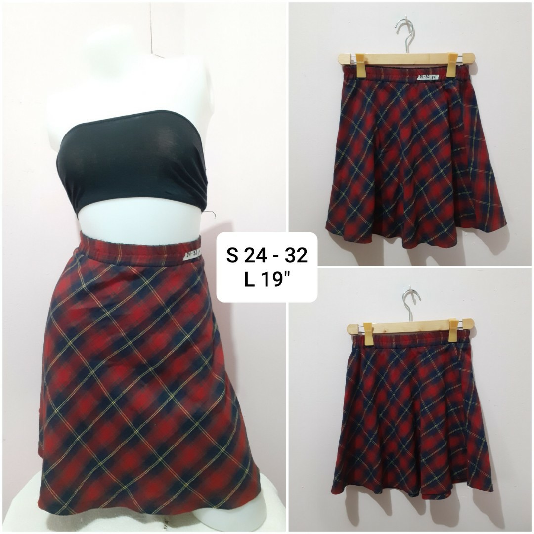 plaid skirt for sale