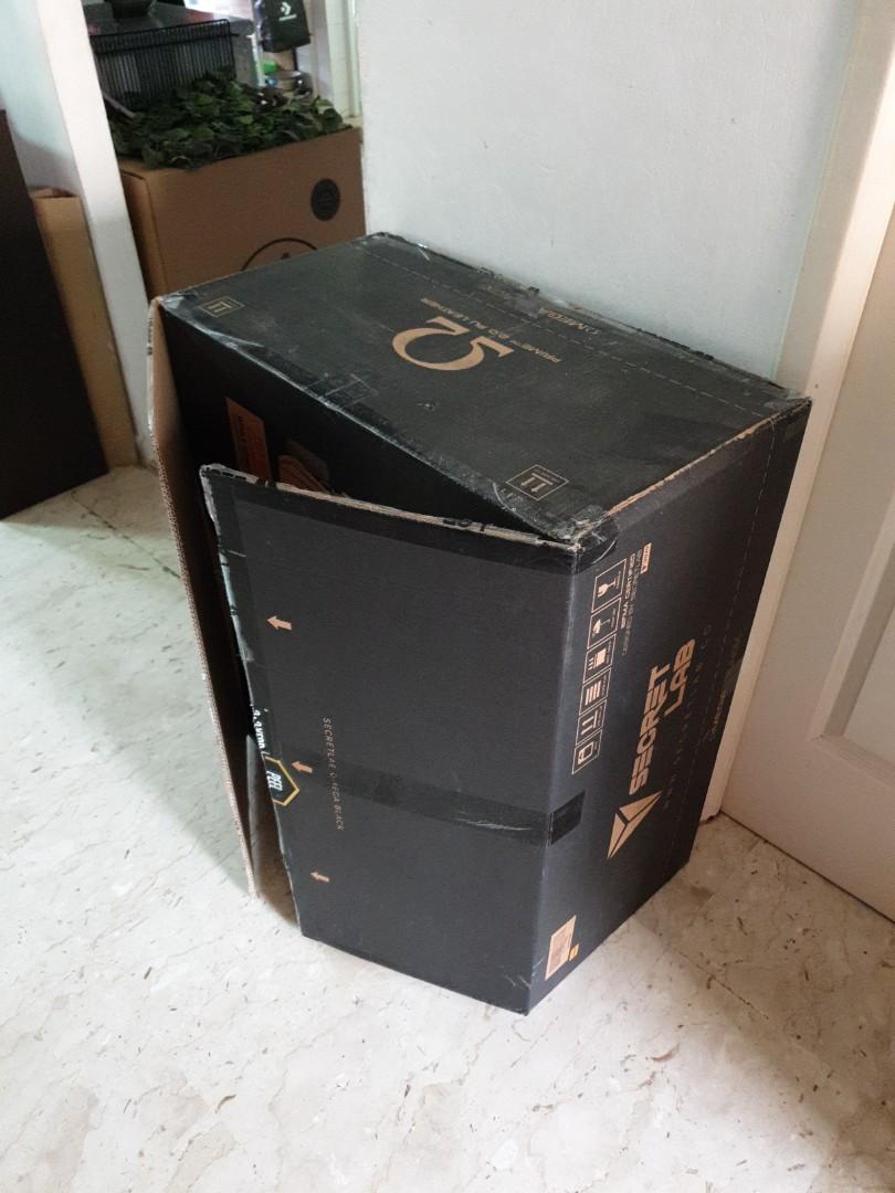 Secretlab empty box, Furniture & Home Living, Furniture, Chairs on ...