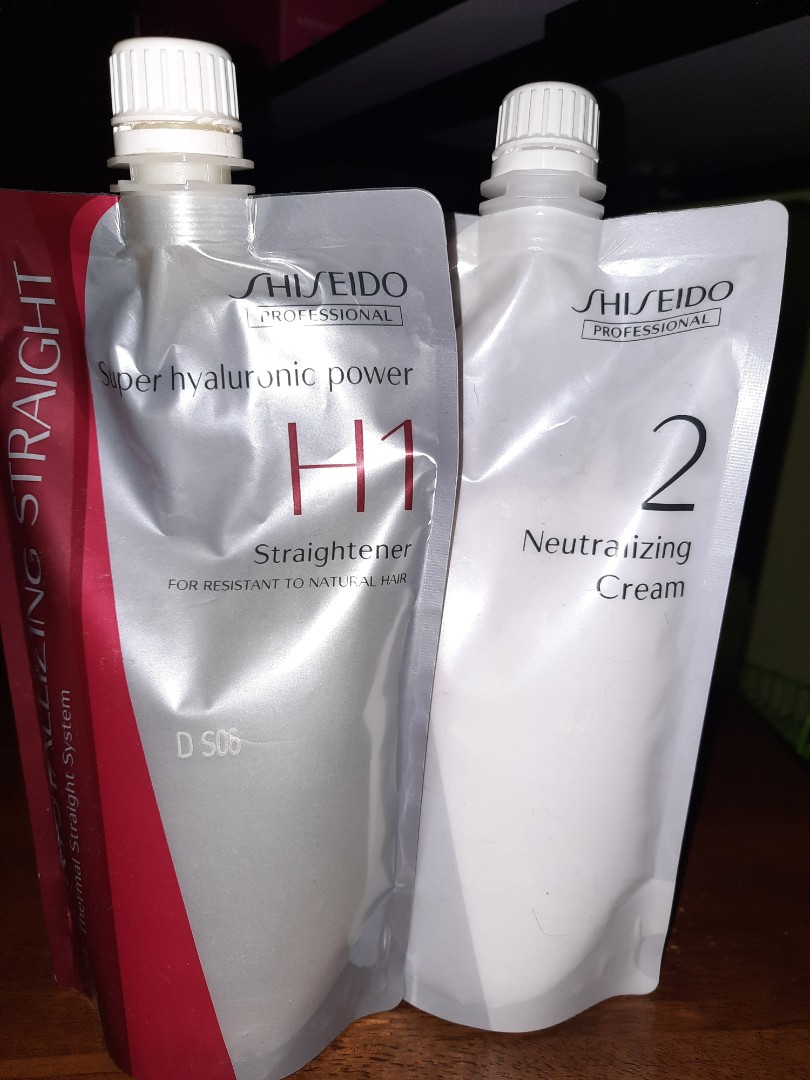 Shiseido Hair Rebonding cream, Beauty & Personal Care, Hair on Carousell