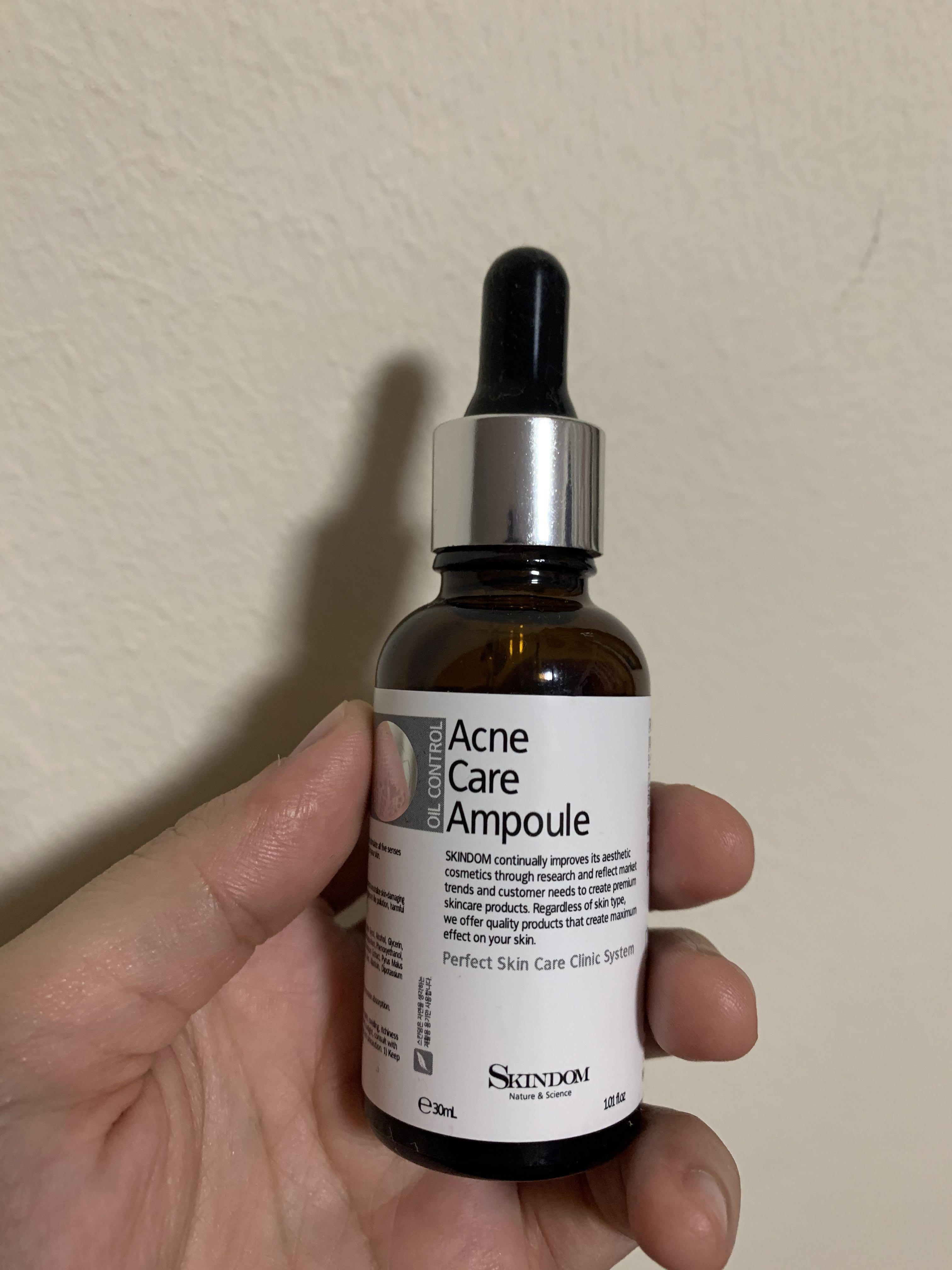 Skindom Acne Care Ampoule Health Beauty Skin Bath Body On Carousell