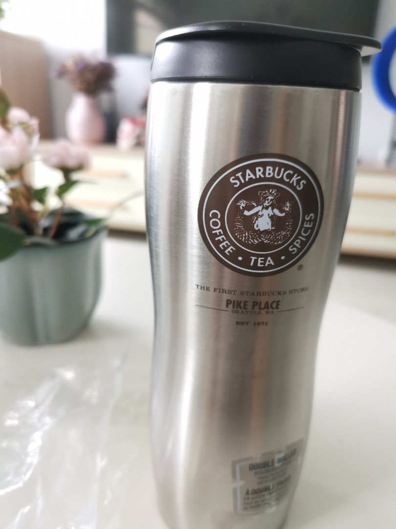 Exclusive Starbucks Coffee Pike Place Tumbler Venti 24 oz Seattle First Store 