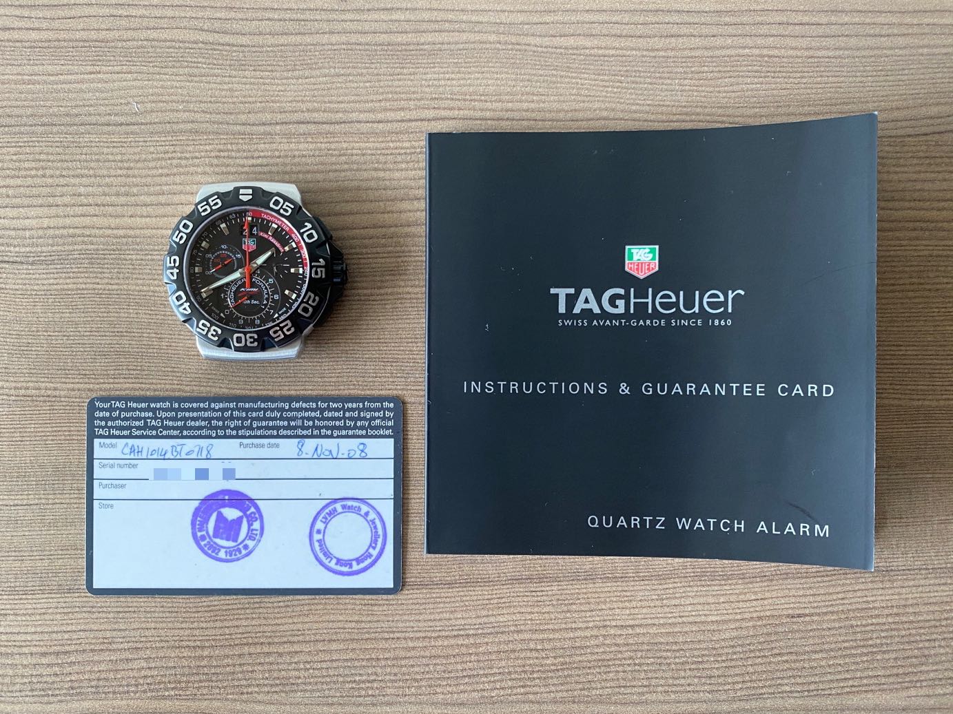 Tag Heuer Formula 1 Kimi Raikkonen Limited Edition CAH.1014