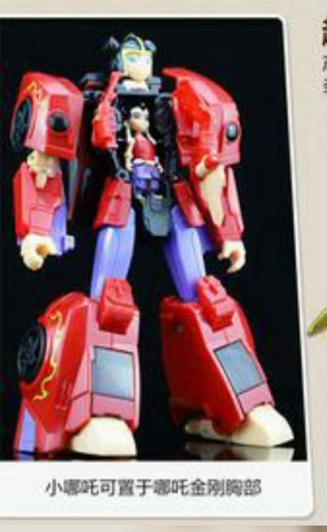 TRANSFORMERS cyberverse Shanghai Exclusive NEZHA & TRANSFORMER HERO