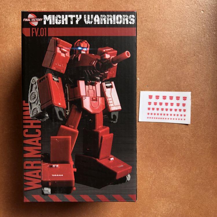 Transformers Final Victory Mighty Warriors FV01 FV01 War Machine