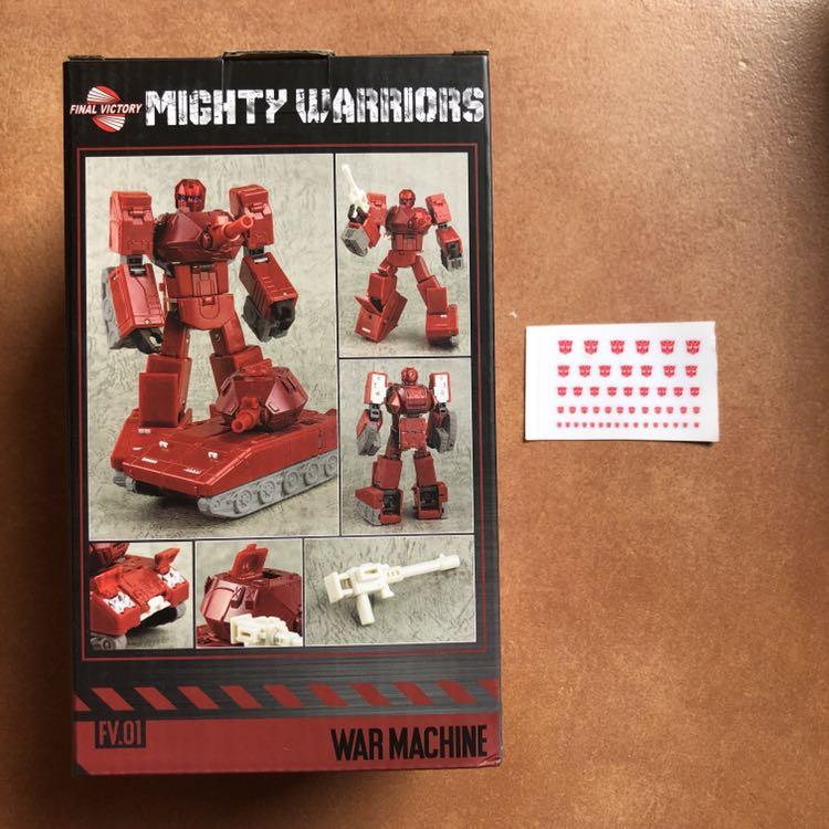 Transformers Final Victory Mighty Warriors FV01 FV01 War Machine