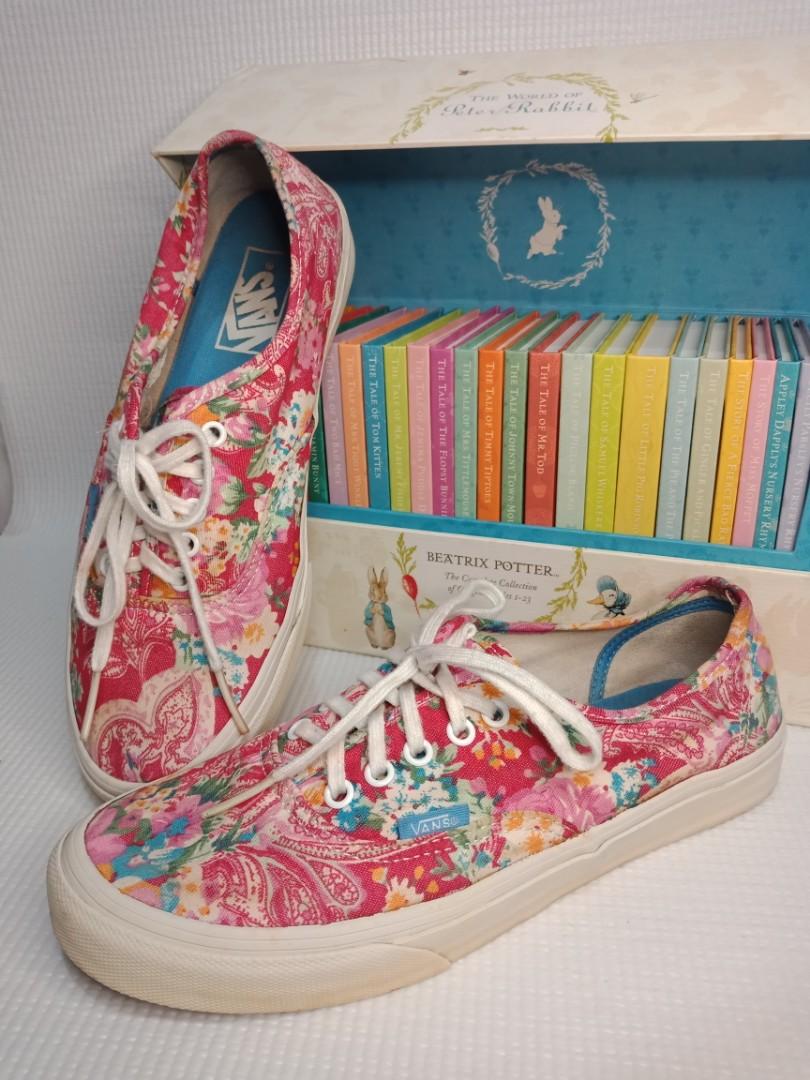 Floral hotsell vans men