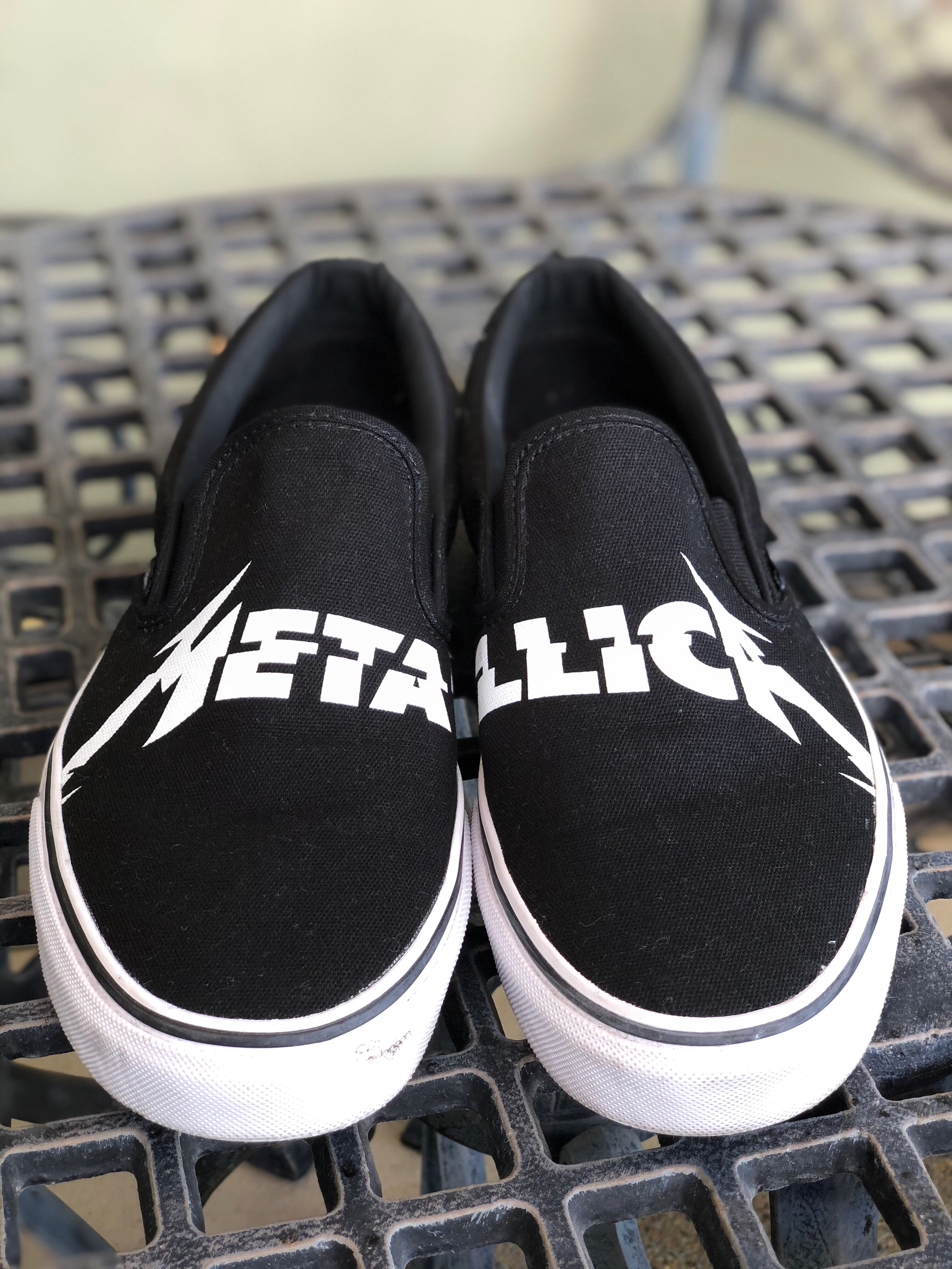 Vans x Metallica Slip-Ons, Men's 