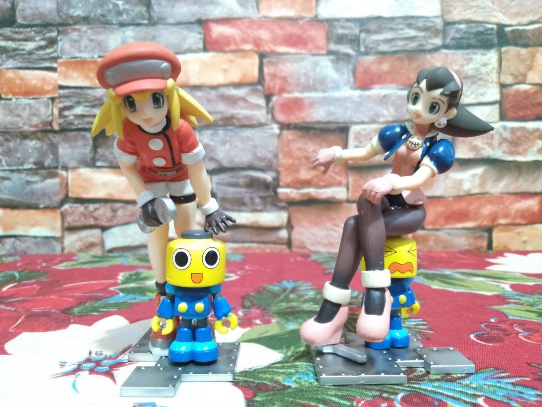 Yujin Sr Namco X Capcom Rockman Dash Megaman Legends Roll Caskett And Tron Bonne Set Figurines Hobbies Toys Toys Games On Carousell