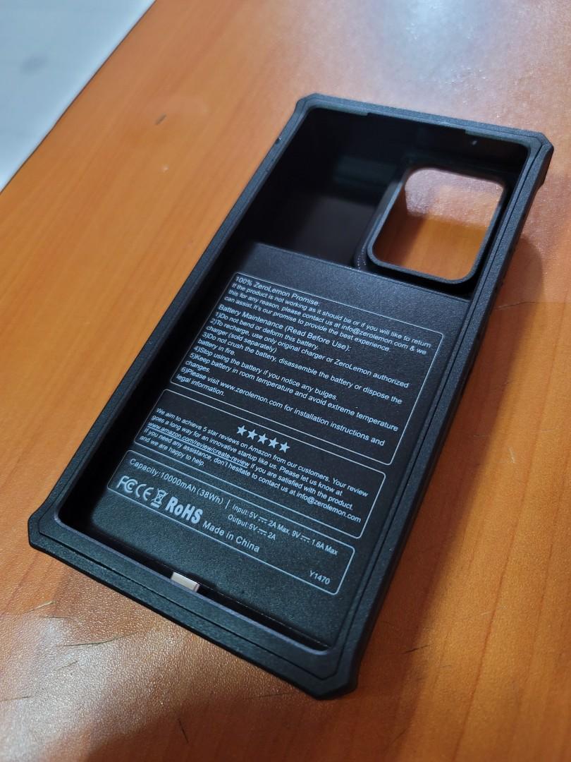 Zerolemon battery case note 20 ultra, Mobile Phones & Gadgets, Mobile