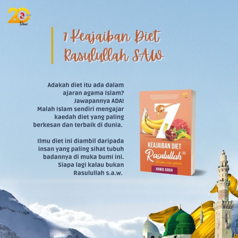 7 Keajaiban Diet Rasulullah Saw Hobbies Toys Books Magazines Fiction Non Fiction On Carousell
