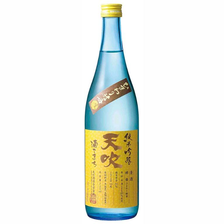 天吹純米吟釀生 向日葵花酵母 7ml Japan Japanese Sake 日本清酒 嘢食 嘢飲 酒精飲料 Carousell