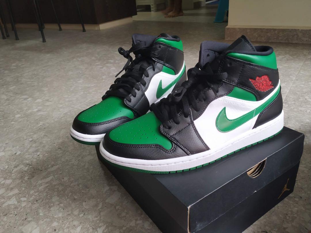 aj1 mid pine green