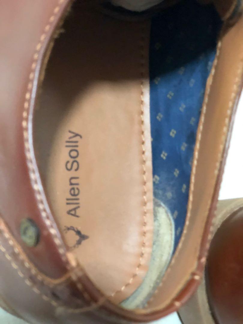 Allen solly tan sale shoes